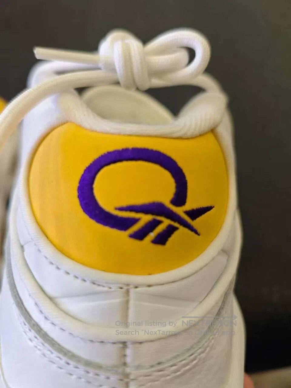 Reebok Reebok Question Mid Lakers Basketball Shoes. Size US 10 / EU 43 - 7 Thumbnail