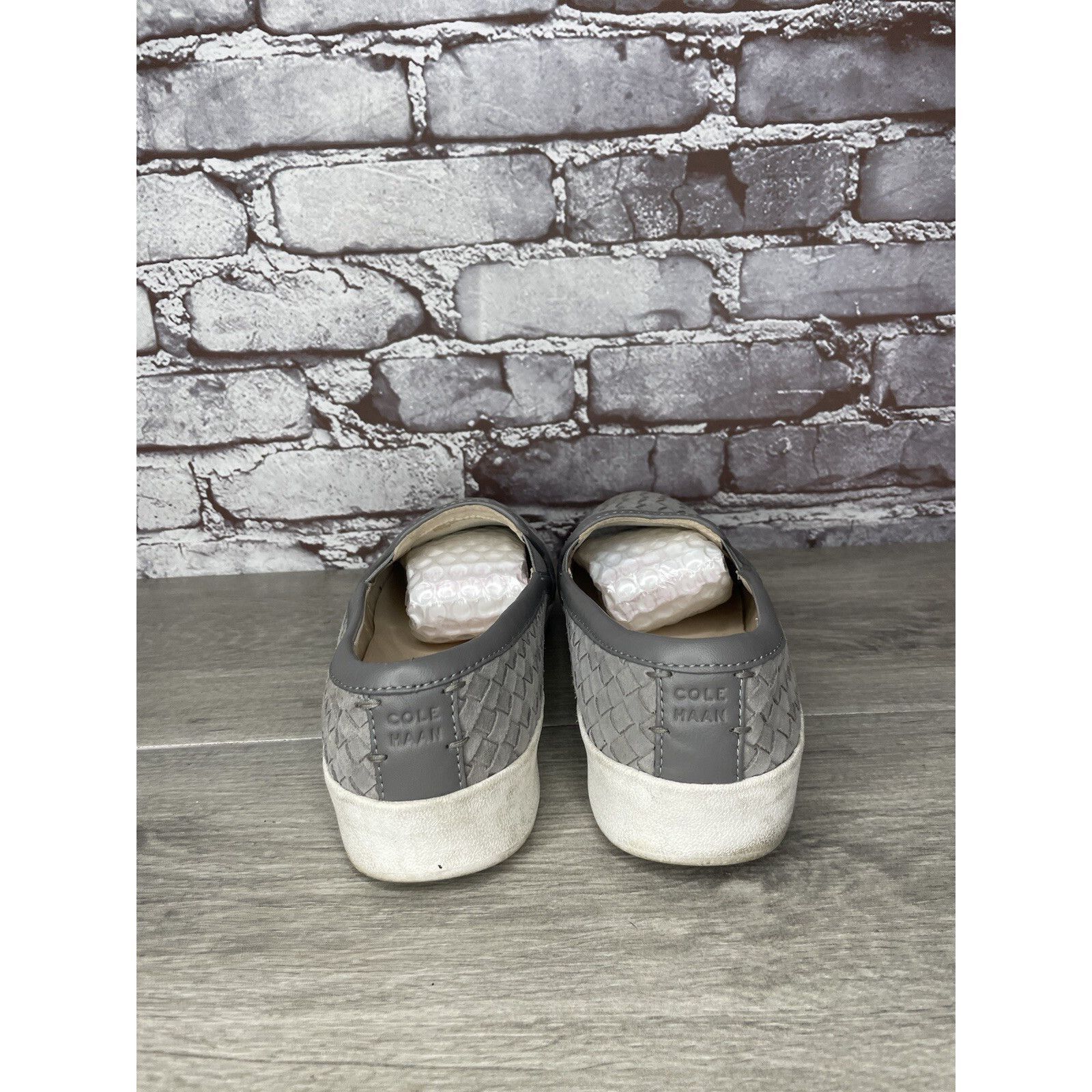 Cole Haan Cole Haan Grand Pro Gray Woven Suede Leather Slip On Shoes W Size US 11 / IT 41 - 4 Thumbnail