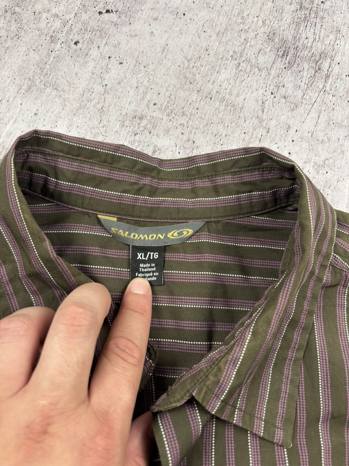 Salomon Salomon vintage shirt size XL Size US XL / EU 56 / 4 - 4 Thumbnail