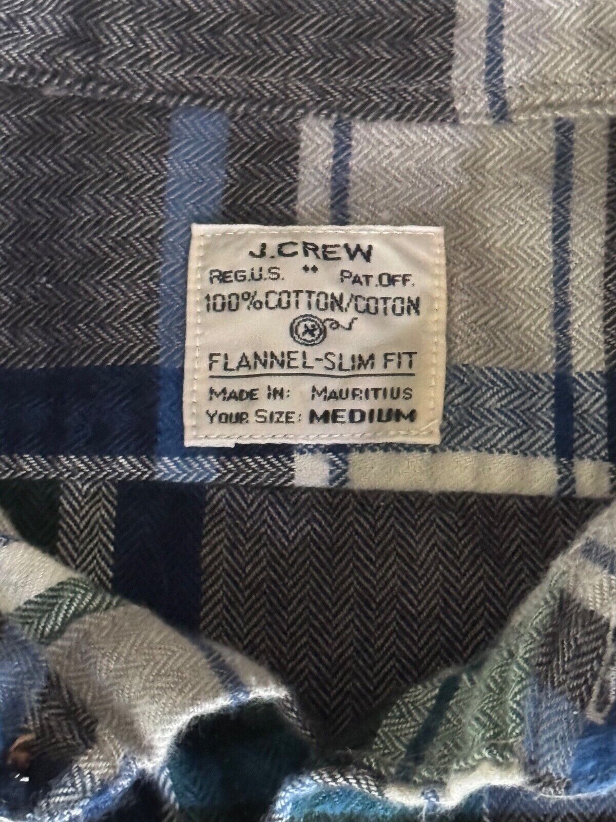 J.Crew J Crew Flannel Button Up Shirt Tartan Plaid Men’s Slim Fit M Size US M / EU 48-50 / 2 - 6 Thumbnail