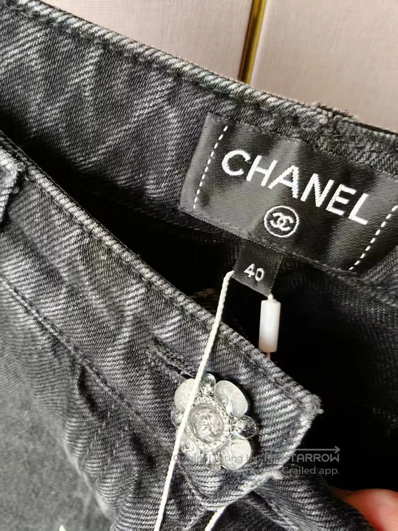 Chanel Chanel 24 Women's Jeans. Size 39" - 4 Thumbnail