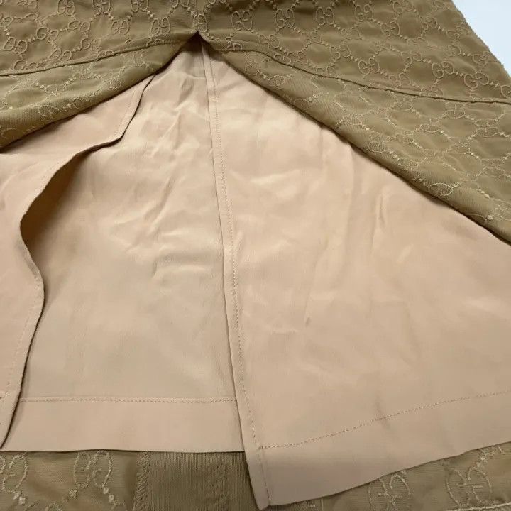 Gucci Gucci Gucci Brown High-Waisted Embroidered Midi Skirt -250 Size US 26 / EU 42 - 8 Thumbnail