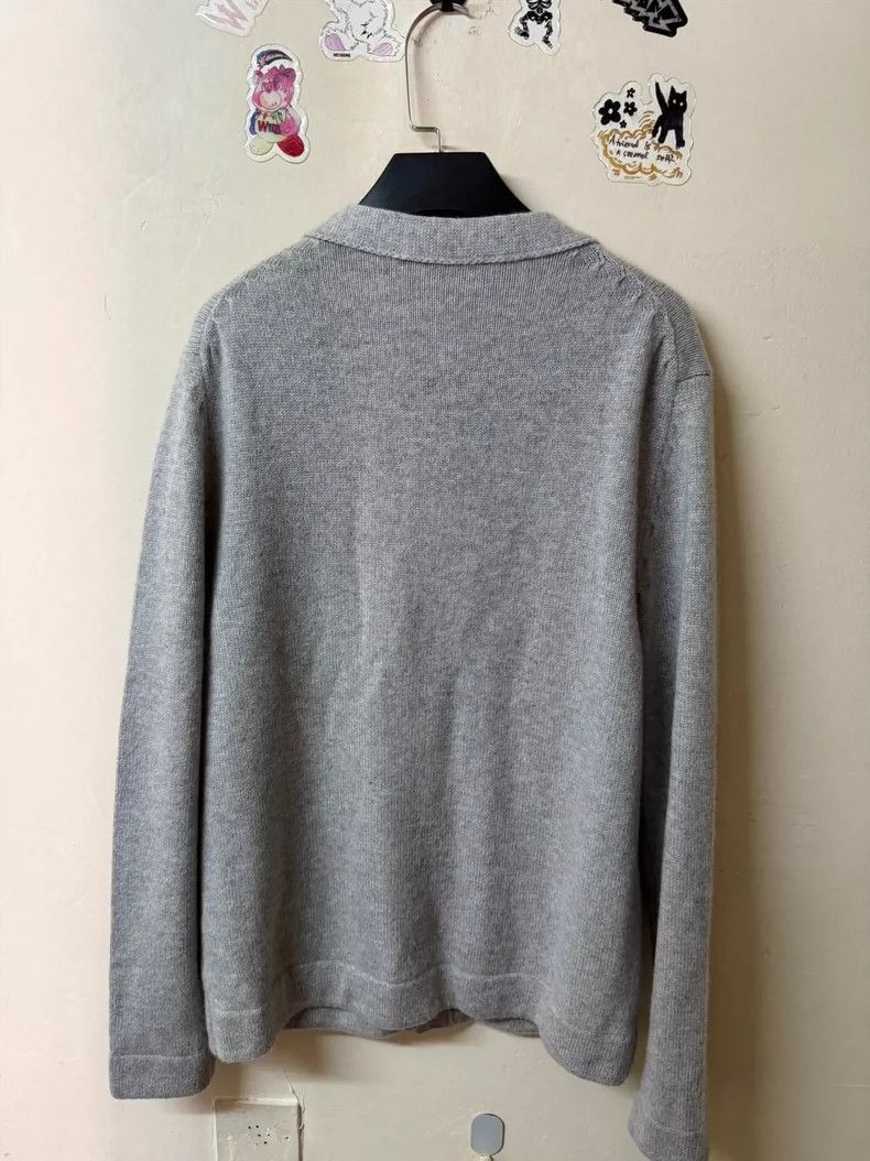 Dior Dior Gray Wool Cardigan with Tags-2506 Size US S / EU 44-46 / 1 - 2 Thumbnail