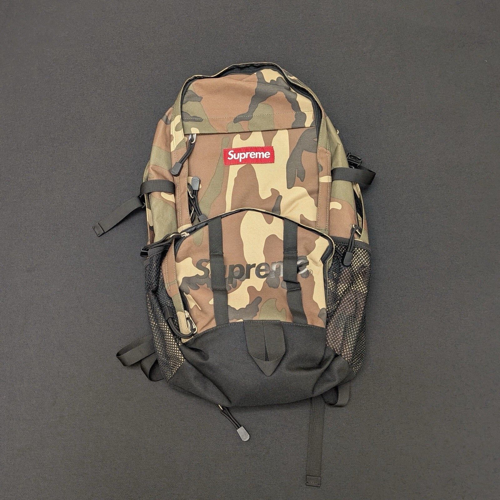 Supreme Supreme Backpack (SS24) Woodland Camo | Grailed