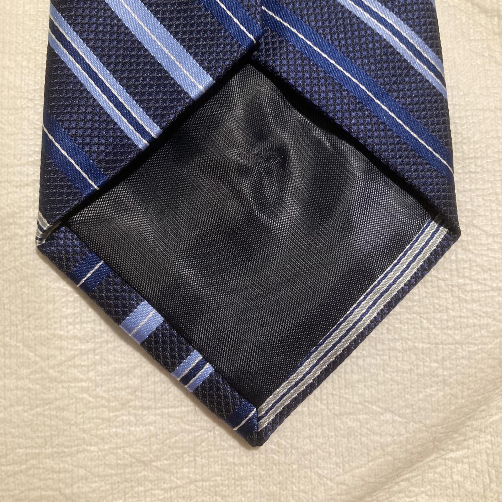 Stafford NWOT Stafford Blue Stripes Tie 58/3 Size ONE SIZE - 5 Thumbnail