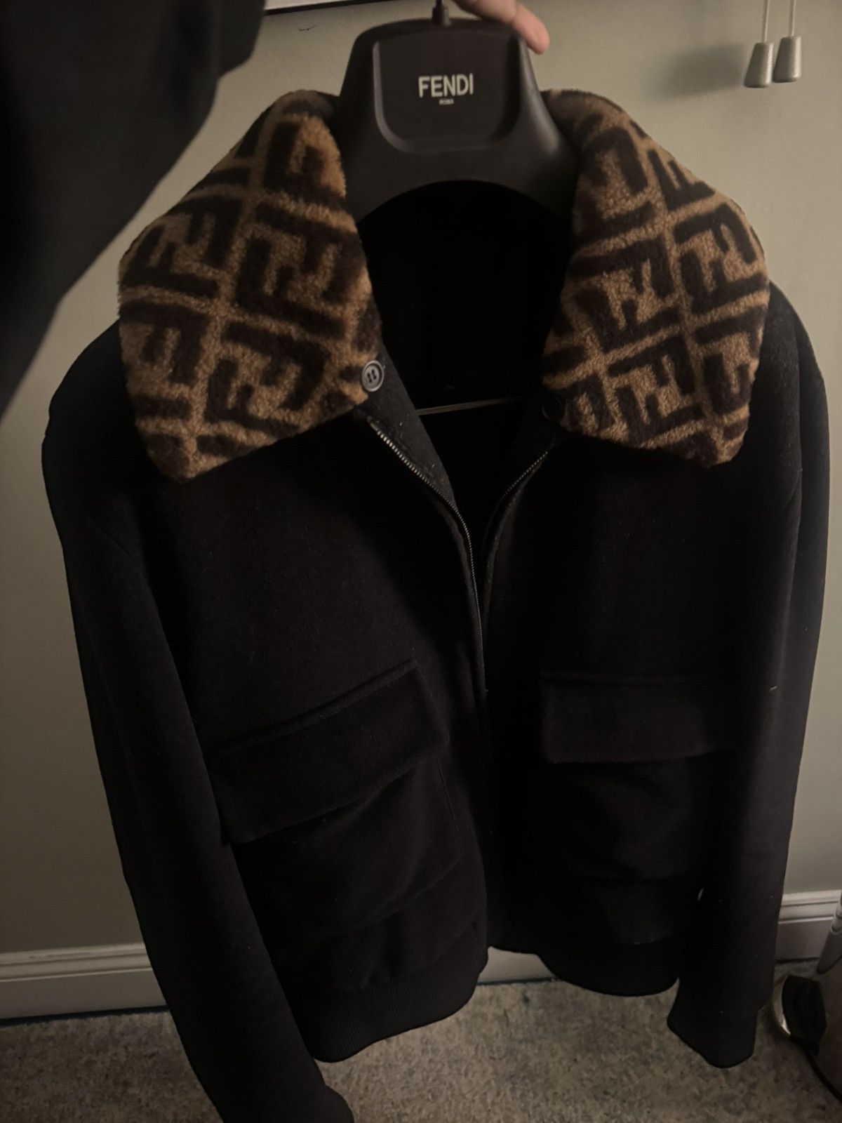 Fendi Fendi monogram bomber Size US S / EU 44-46 / 1 - 2 Thumbnail