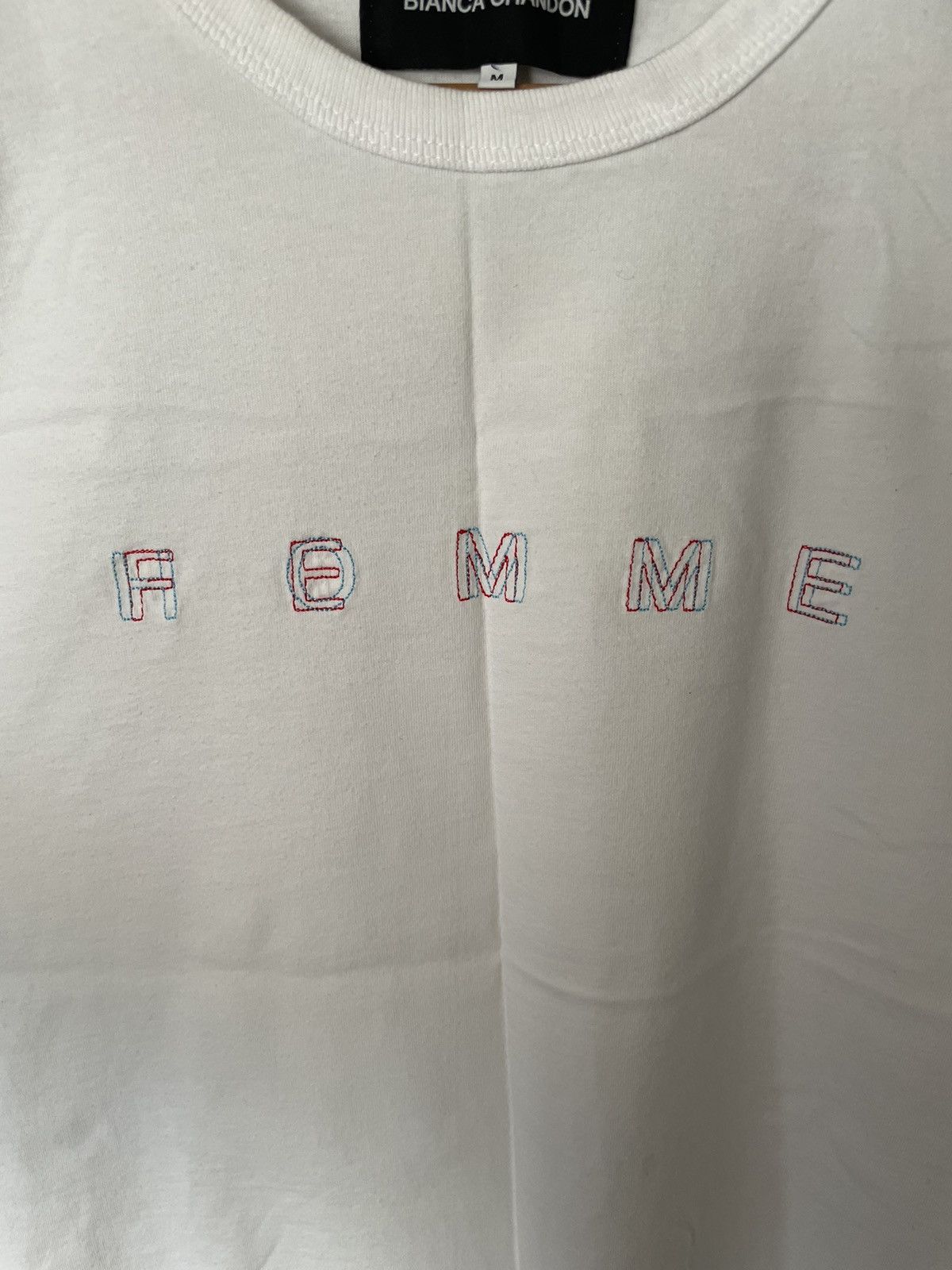 BIANCA CHANDON S/S17 “Homme Femme” Tshirt Size US M / EU 48-50 / 2 - 3 Thumbnail