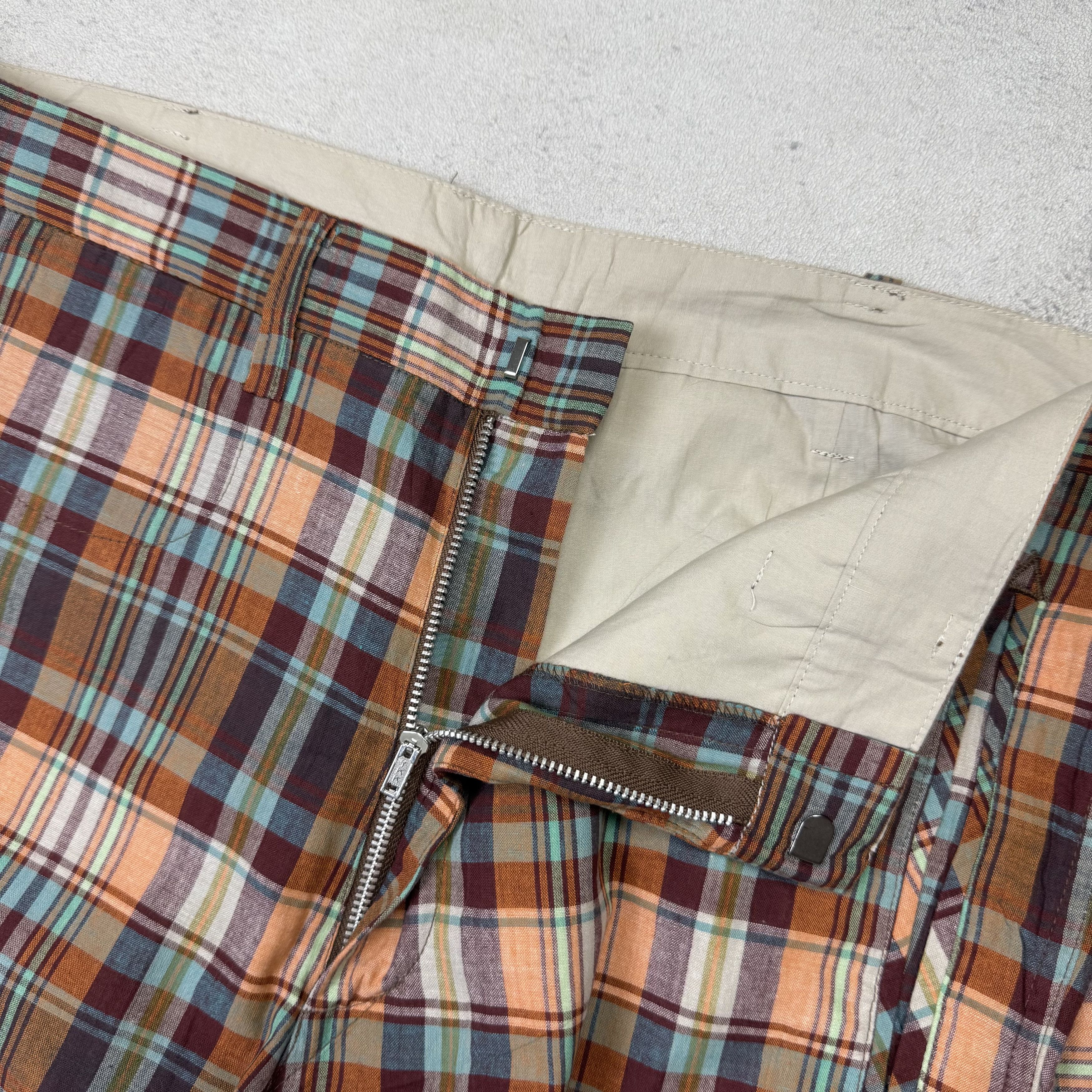 Needles Needles Nepenthes Plaid Tartan Pants Size US 31 - 6 Thumbnail