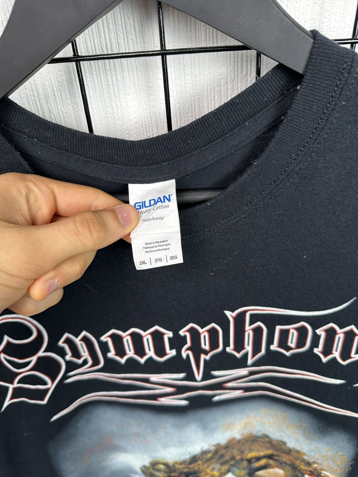 Band Tees Symphony X Underworld Album Promo Tour T-Shirt Men XXL Black Size US XXL / EU 58 / 5 - 10 Thumbnail