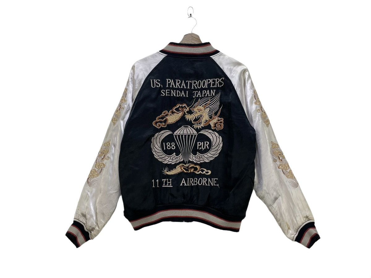 Japanese Brand 🔥Vintage Houston Japan Sukajan Jacket Size US M / EU 48-50 / 2 - 1 Thumbnail