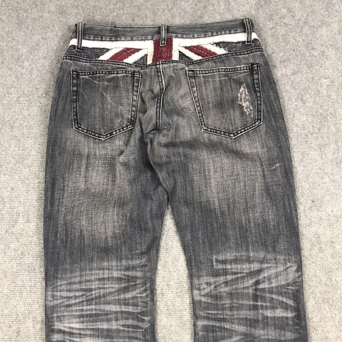 If Six Was Nine × Japanese Brand SEMANTICDESIGN RIPPED DISTRESSED BLACK FADED DENIM PANTS Size US 30 / EU 46 - 9 Thumbnail