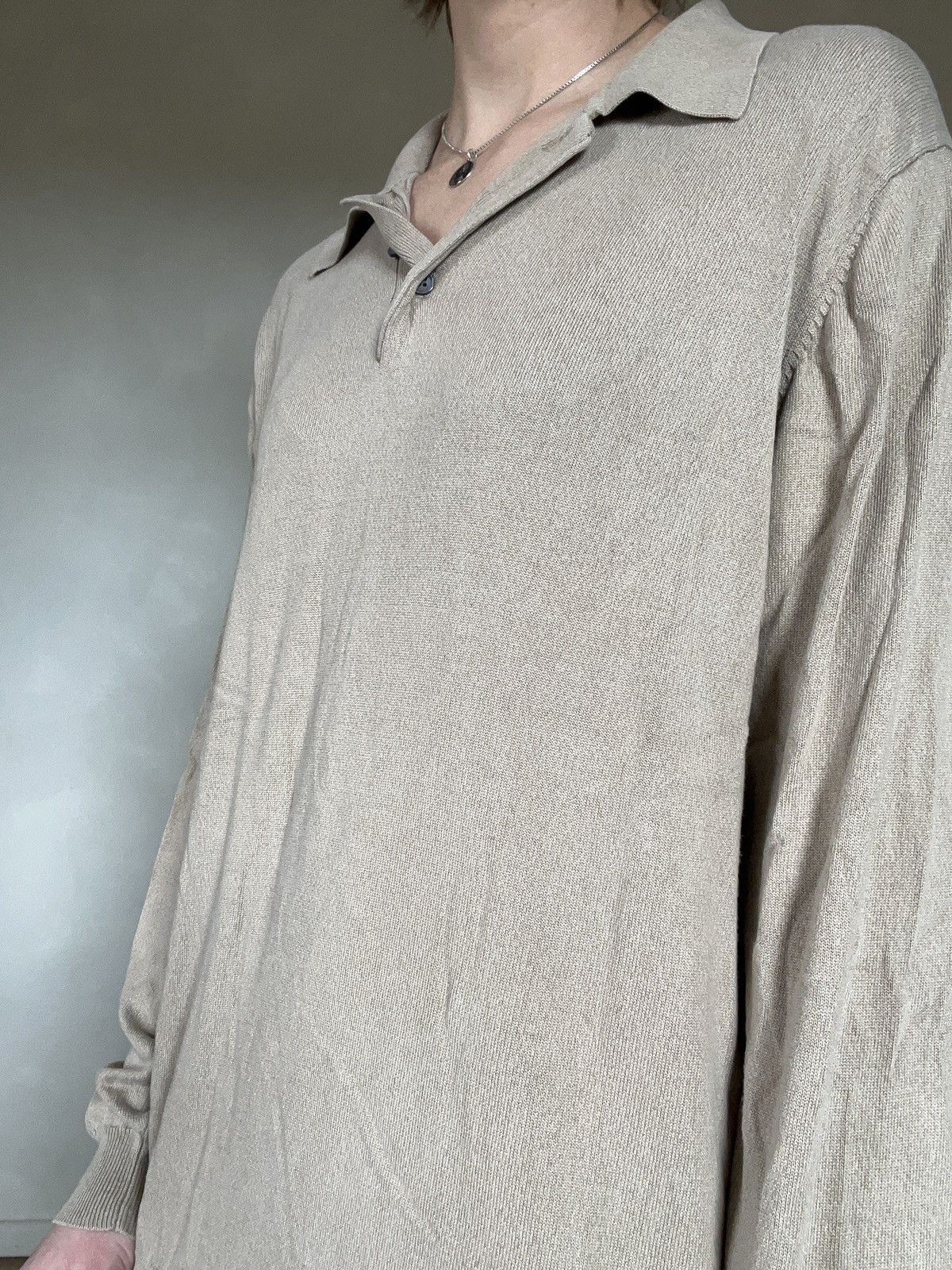 Jos. A. Bank Jos. A Bank 100% silk polo sweater Size US L / EU 52-54 / 3 - 2 Thumbnail
