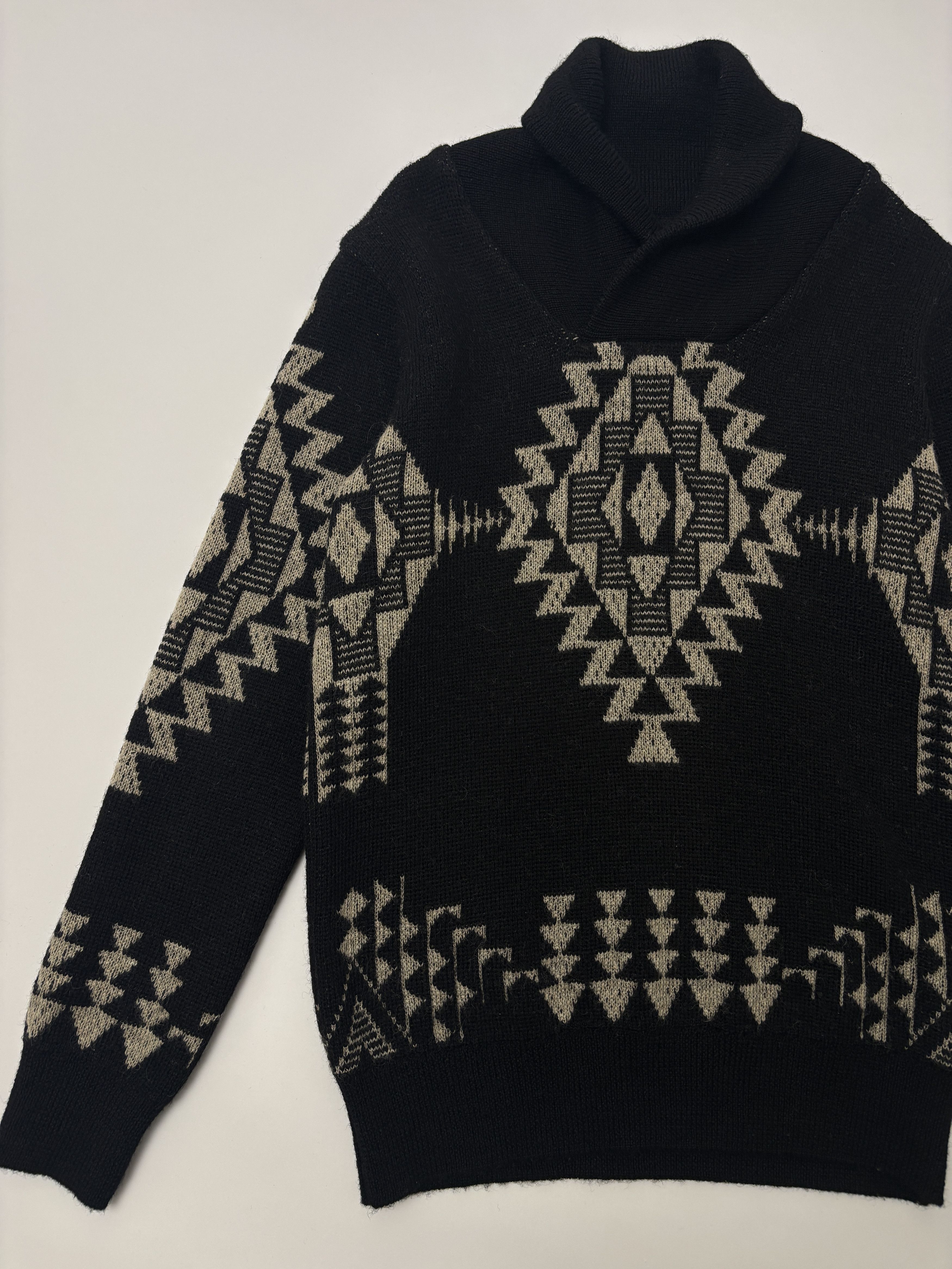 Jelado Jelado Salem Wool Shawl Collar Knit Sweater Made in Japan Size US M / EU 48-50 / 2 - 3 Thumbnail