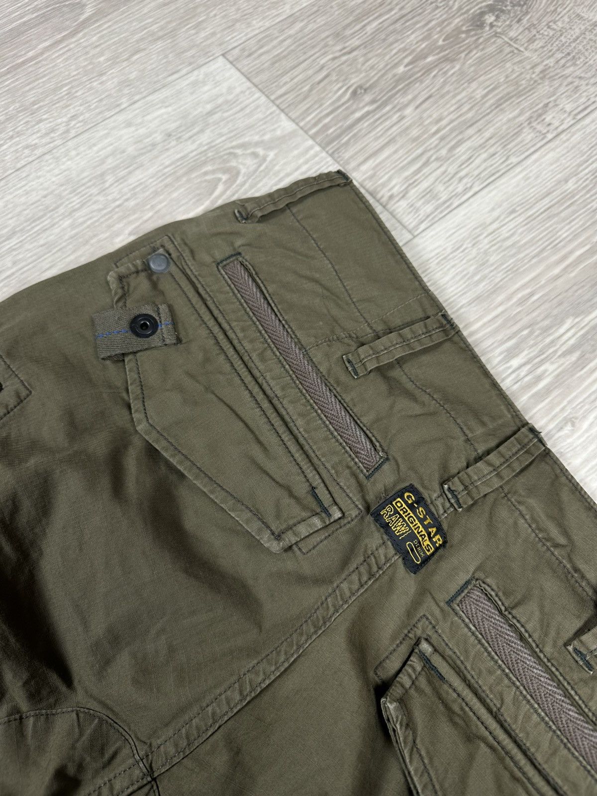 G-Star RAW G STAR Cargo Green Pants Joggers Vintage Size US 30 / EU 46 - 12 Thumbnail