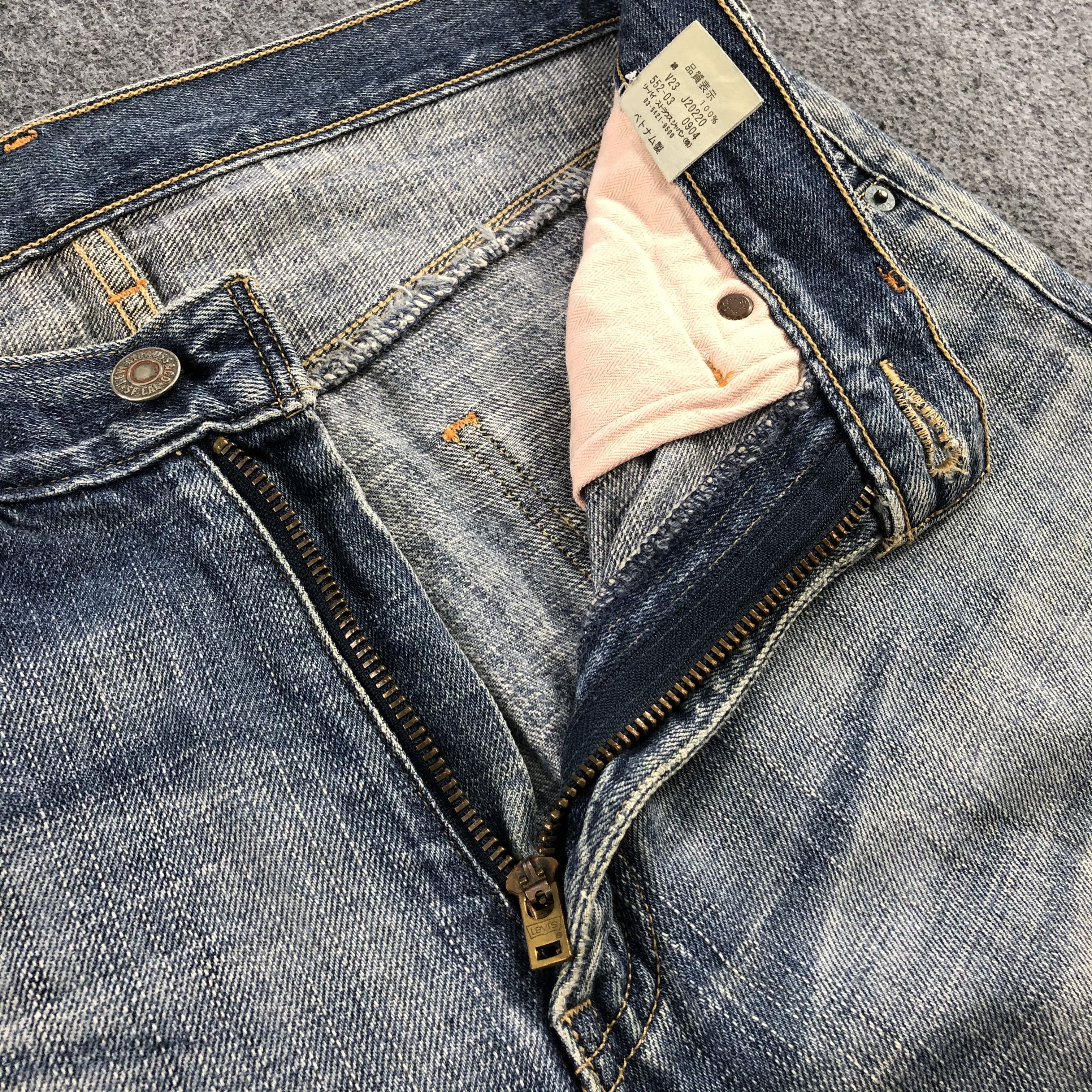 Levi's 90s Vintage Levis 552 Earth Tone Jeans-J1835 Size US 32 / EU 48 - 9 Thumbnail