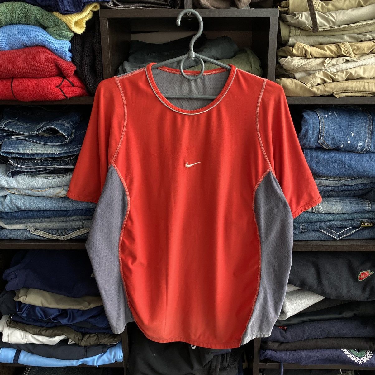 Nike Mens Nike Centee Swoosh Termo Dri fit tee Size US S / EU 44-46 / 1 - 1 Thumbnail