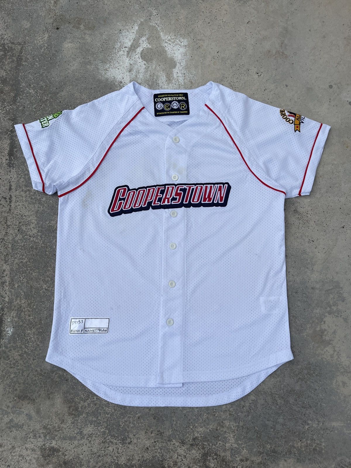 Cooperstown Collection × MLB Cooperstown All Star Village White Jersey Size US M / EU 48-50 / 2 - 1 Thumbnail