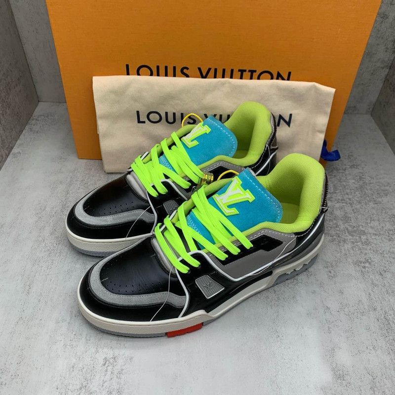 Louis Vuitton Louis Vuitton Trainer Low-Top Fashion Sneakers -2508 Size US 8.5 / EU 41-42 - 1 Thumbnail