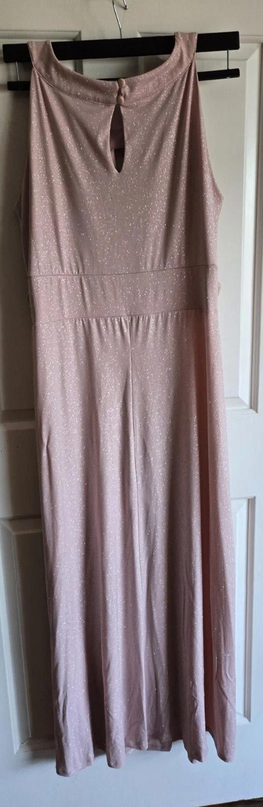 Other En Focus Blush Pink Sparkly Shimmer Formal Prom Easter Maxi Size XL / US 12-14 / IT 48-50 - 8 Thumbnail