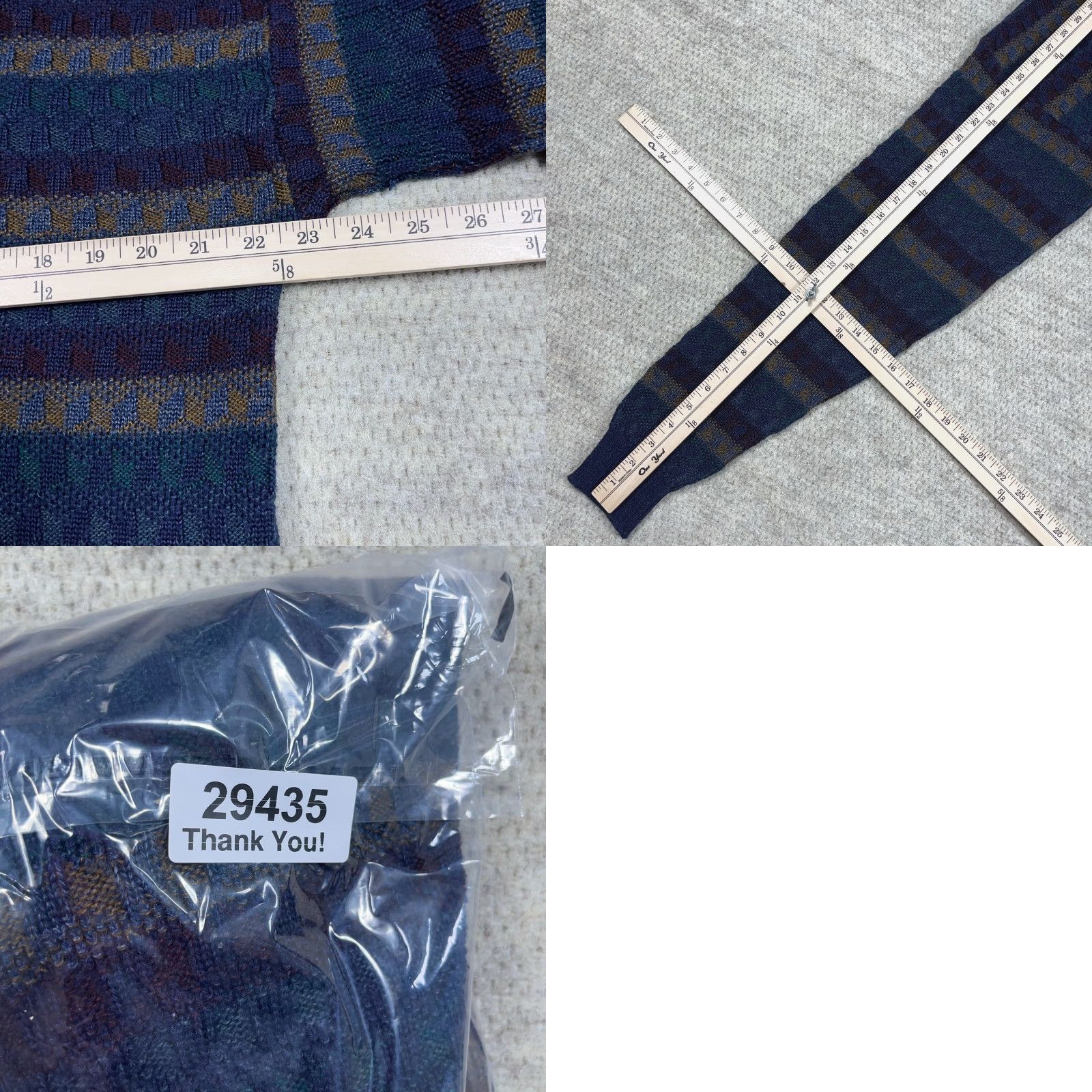 Vintage VINTAGE Hill Archer Sweater Men L Blue Acrylic Knit Crewneck Geometric Logo 90s 80s Classic Preppy Sports Knitted Pullover Regular Size L Mens Size US L / EU 52-54 / 3 - 8 Thumbnail