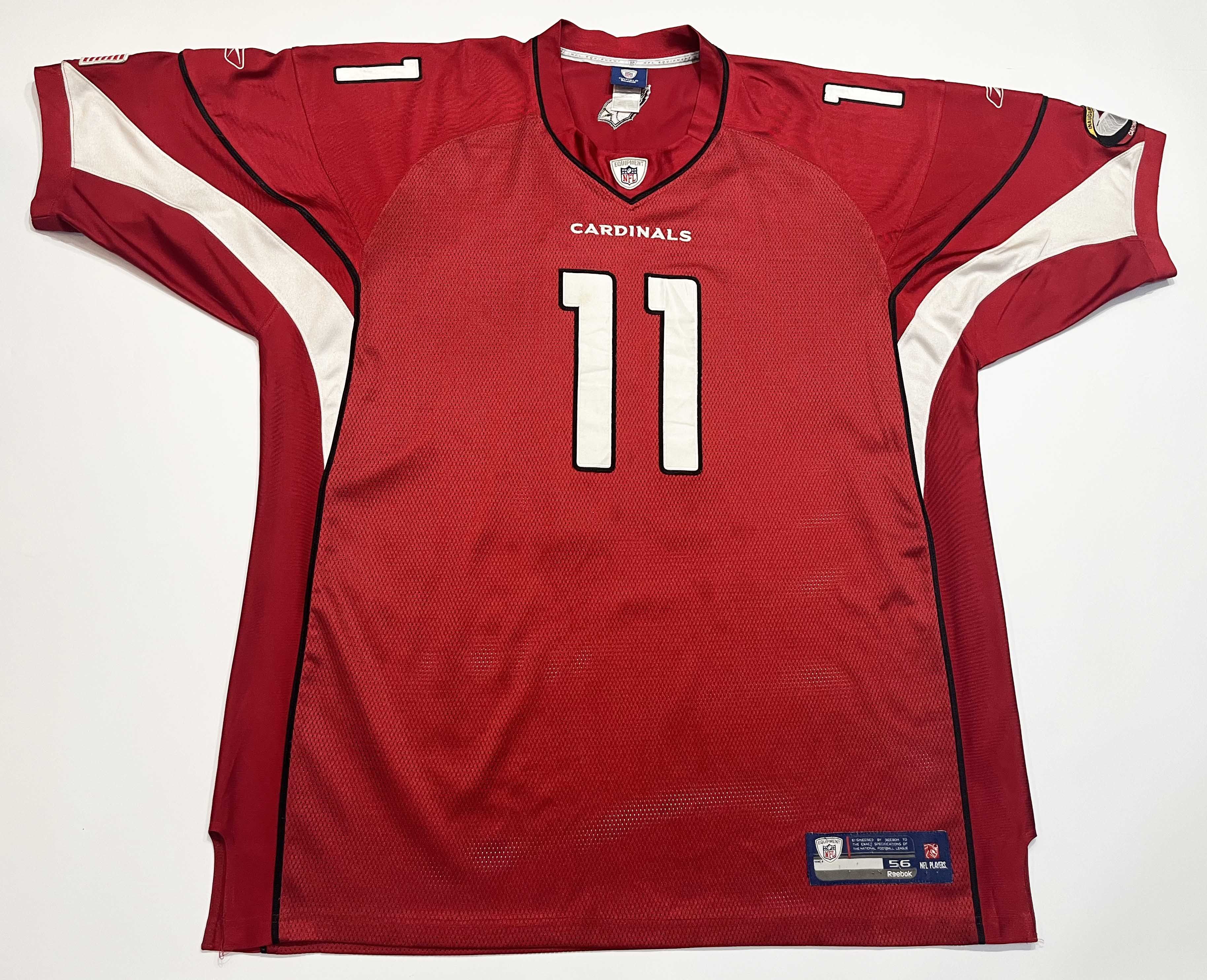 Reebok Reebok On Field NFL Arizona Cardinals FITZGERALD #11 Jersey Size US XXL / EU 58 / 5 - 1 Thumbnail