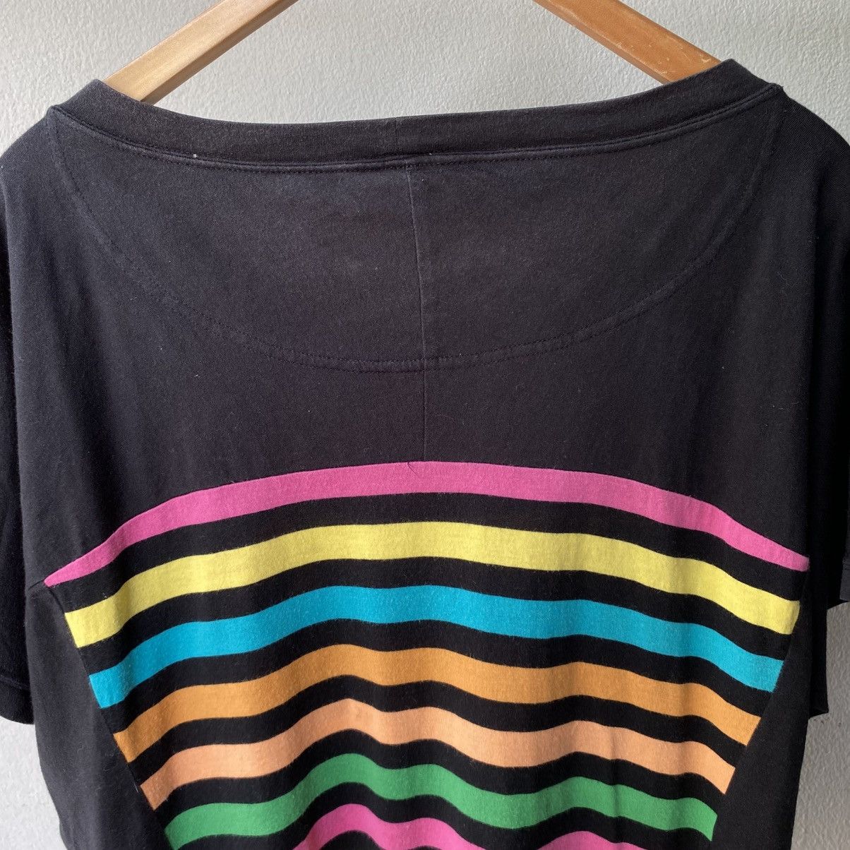 Tsumori Chisato Tsumori Chisato Rainbow Stripe Patchwork Tee Size M / US 6-8 / IT 42-44 - 9 Thumbnail