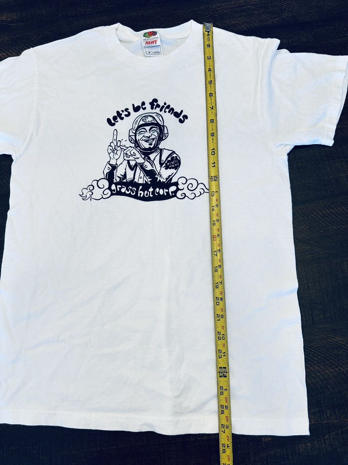 Other Let’s Be Friends Grass Hut Corp Funny Men’s Tshirt-Size Med Size US M / EU 48-50 / 2 - 5 Thumbnail