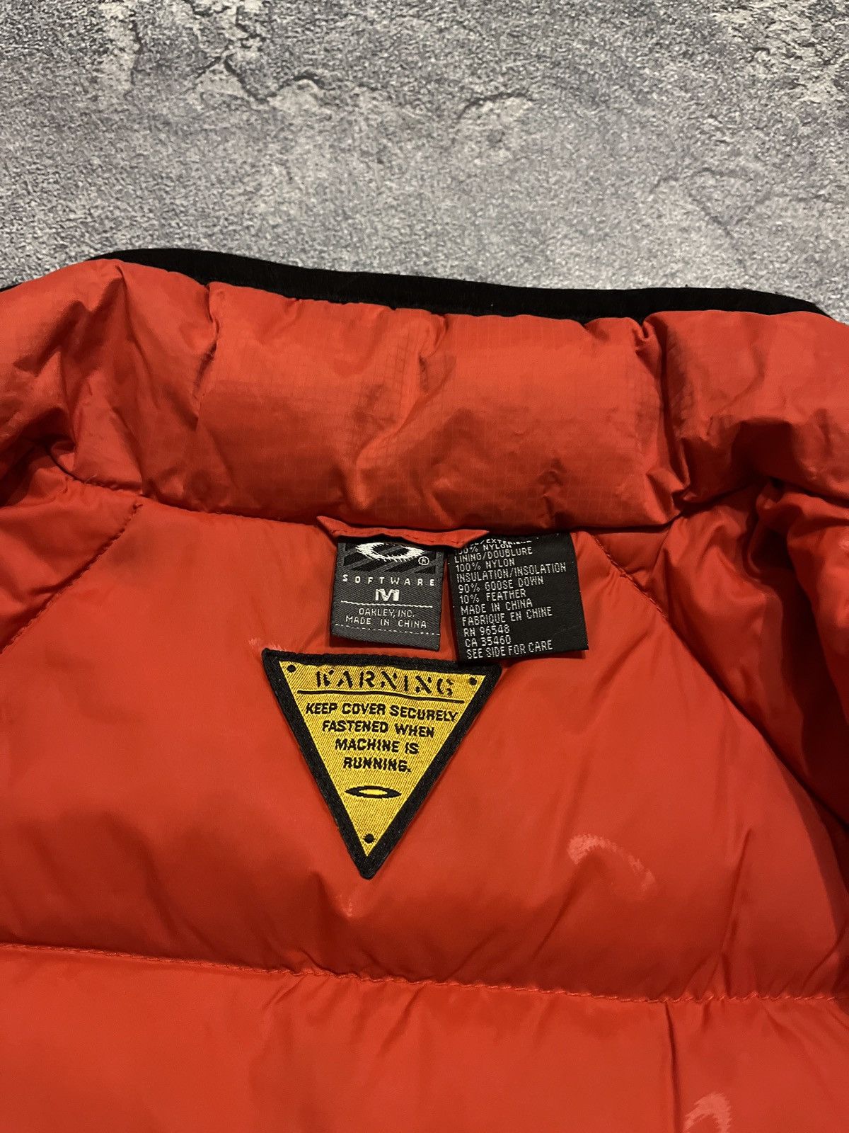 Oakley × Vintage VINTAGE OAKLEY VEST 00s DOWN PUFFER NYLON VEST Y2K Size US M / EU 48-50 / 2 - 8 Thumbnail