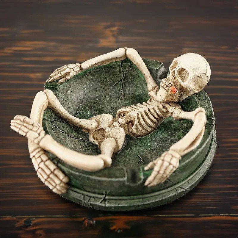 Other Skull Resin Ashtray Size ONE SIZE - 3 Thumbnail