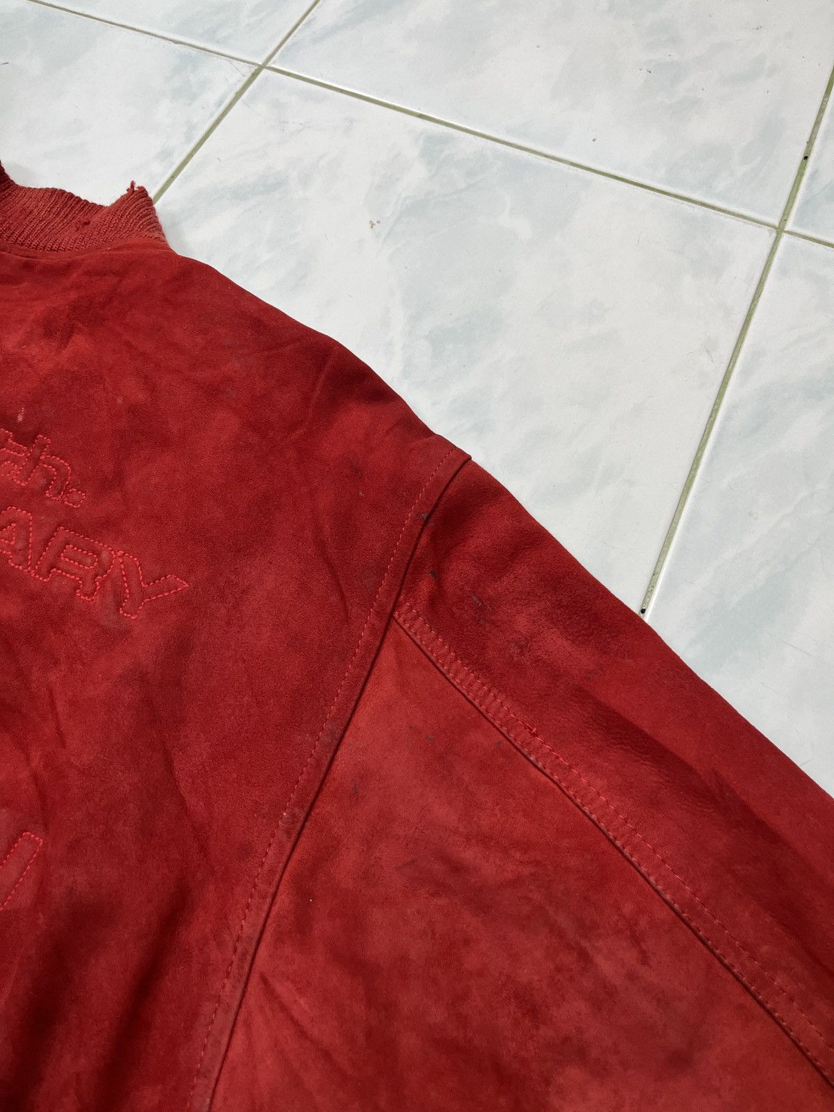 Genuine Leather 🔥🔥🔥STEALS VTG BIGI LEATHER BOMBER JACKET Size US M / EU 48-50 / 2 - 18 Thumbnail