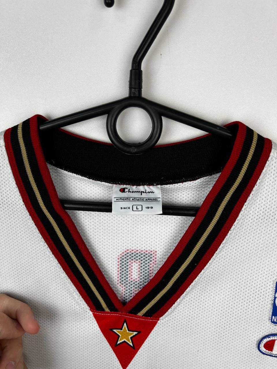 Champion × Vintage Sixers Iverson Champion NBA jersey t-shirts size L Size US L / EU 52-54 / 3 - 9 Thumbnail