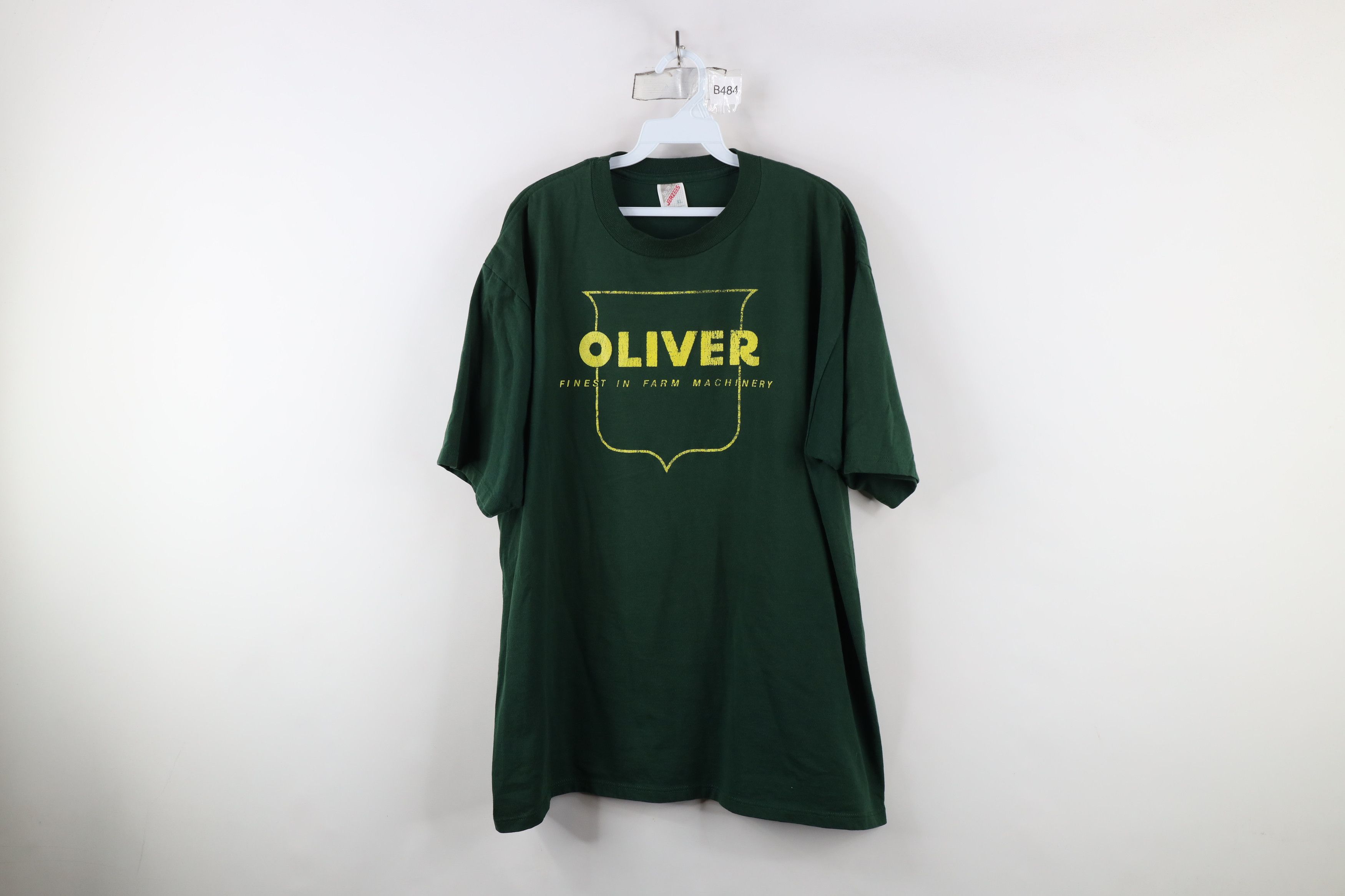 Vintage Vintage 90s Streetwear Spell Oliver Farm Machinery T-Shirt Size US XL / EU 56 / 4 - 1 Thumbnail