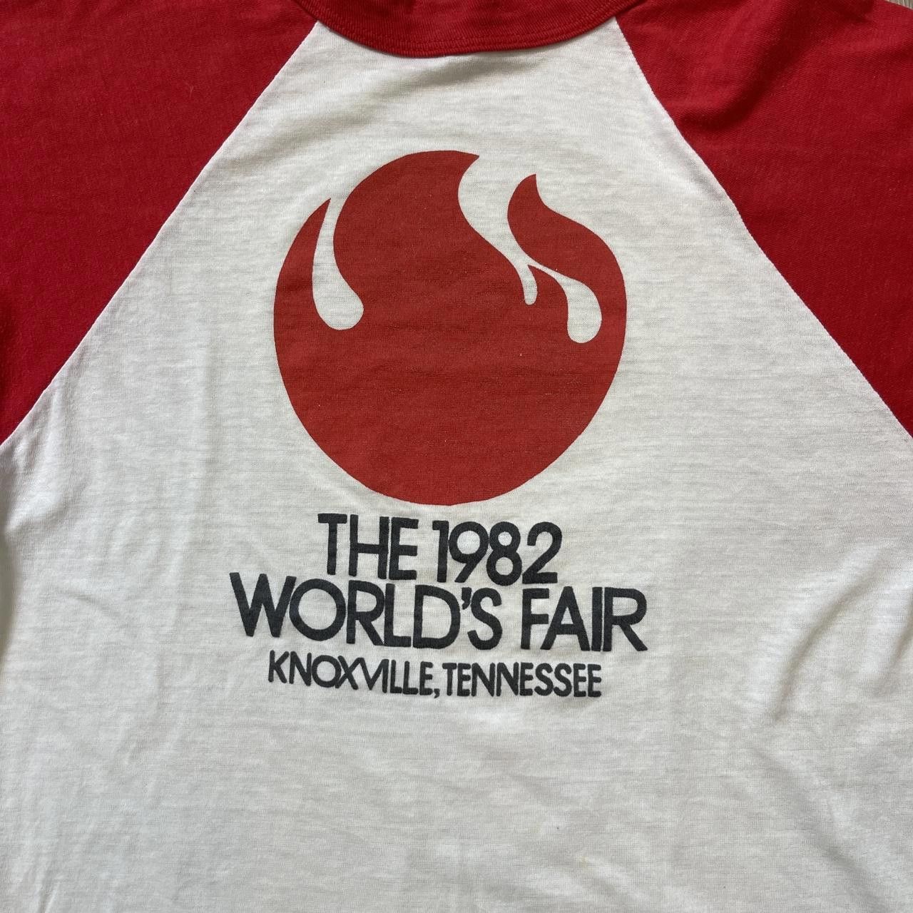 Designer 1982 Worlds Fair Knoxville Tennessee Vintage Baseball Tee Size US M / EU 48-50 / 2 - 3 Thumbnail