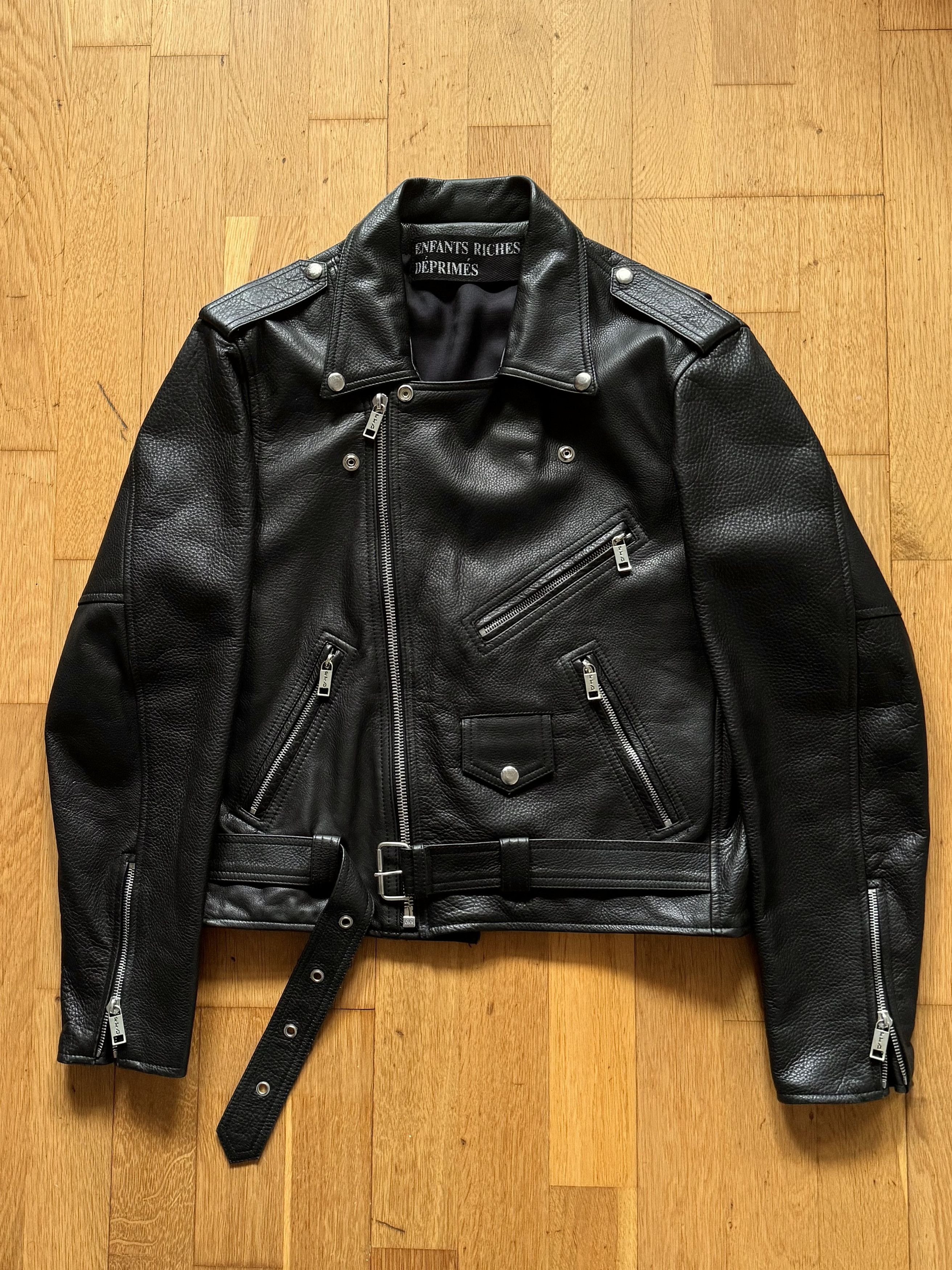Enfants Riches Deprimes SS18 Christie's New York Sales Tax Leather Jacket Size US M / EU 48-50 / 2 - 3 Thumbnail