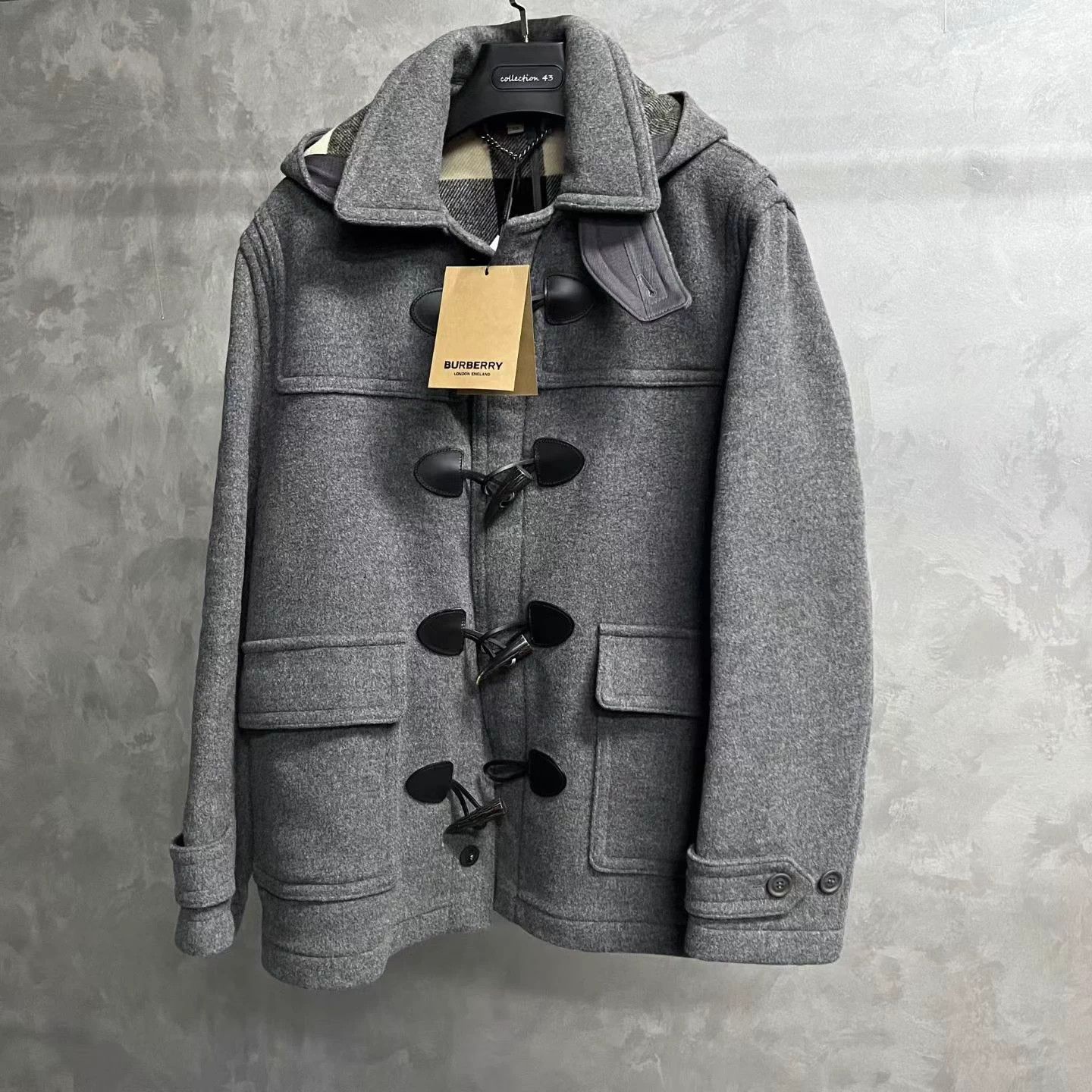 Burberry Burberry Grey Oversized Hoodie Jacket XXL New w/ Tags Size XL / US 12-14 / IT 48-50 - 1 Thumbnail