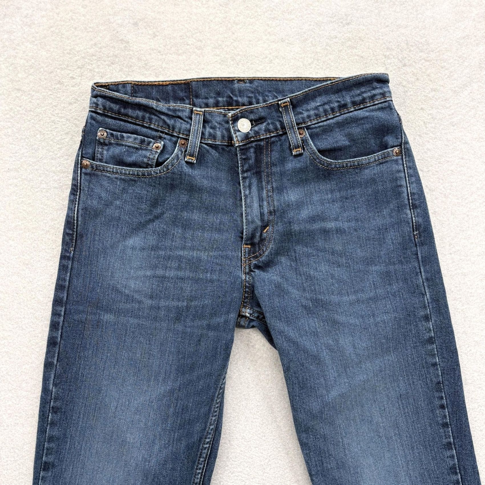 Levi's Levi's 511 Jeans Slim Straight Denim 29x32 Blue Medium Wash Mens Pants Size US 29 - 2 Thumbnail