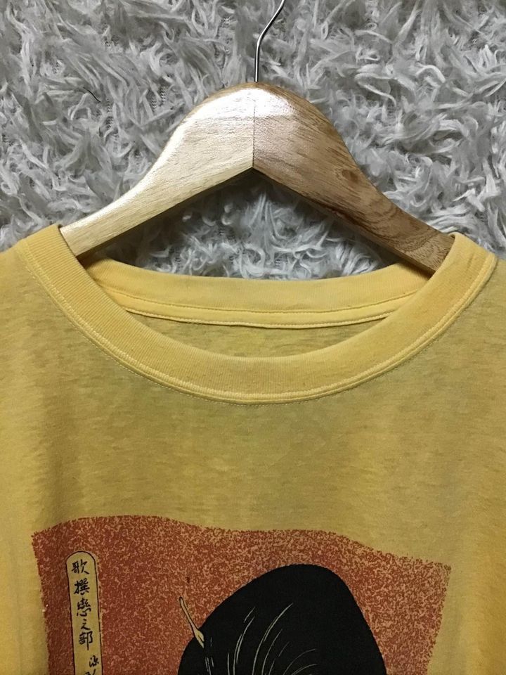Vintage Vintage gaisha yellow single stitch Size US XL / EU 56 / 4 - 4 Thumbnail