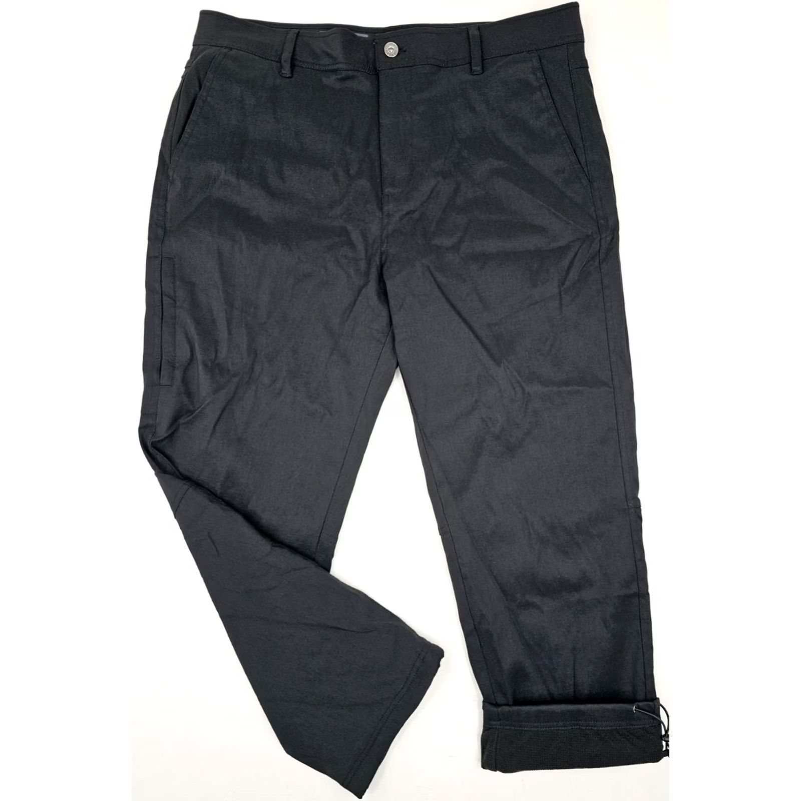 Vintage Gerry Black Fleece Lined Thermal Pants Men 37x29 Cargo Straight 5-Pocket EUC Clothing? Size US 37 - 2 Thumbnail