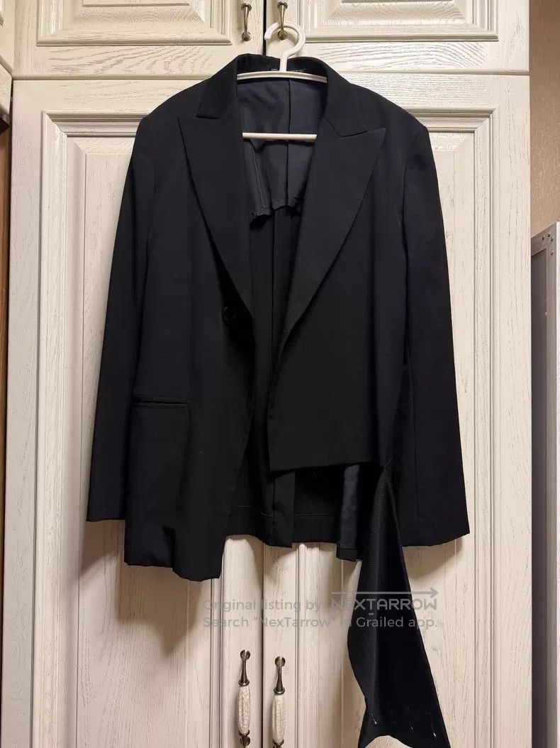 Yohji Yamamoto Yohji Yamamoto Light wool blazer jacket Size US S / EU 44-46 / 1 - 1 Thumbnail