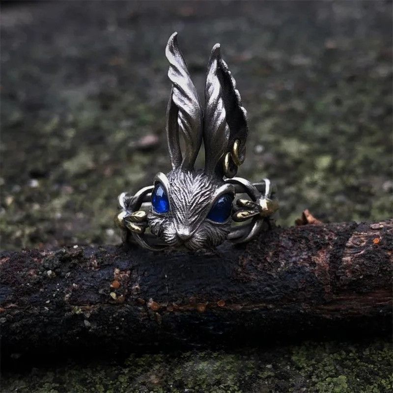 Other Retro Rabbit Ring Size ONE SIZE - 3 Thumbnail