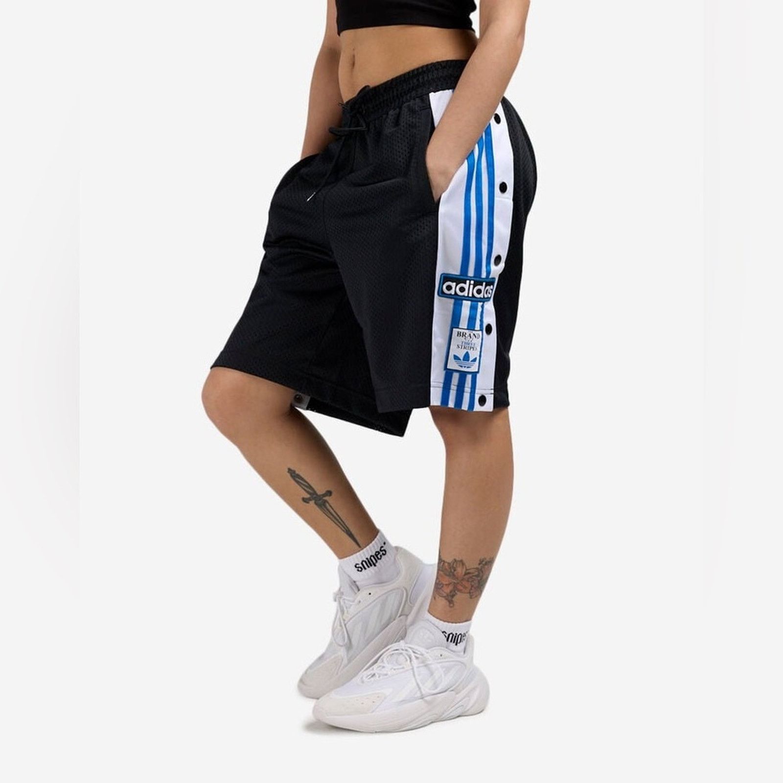 Adidas Adidas Adibreak Cropped Tank Top & Basketball Shorts Set M Size M / US 6-8 / IT 42-44 - 7 Thumbnail