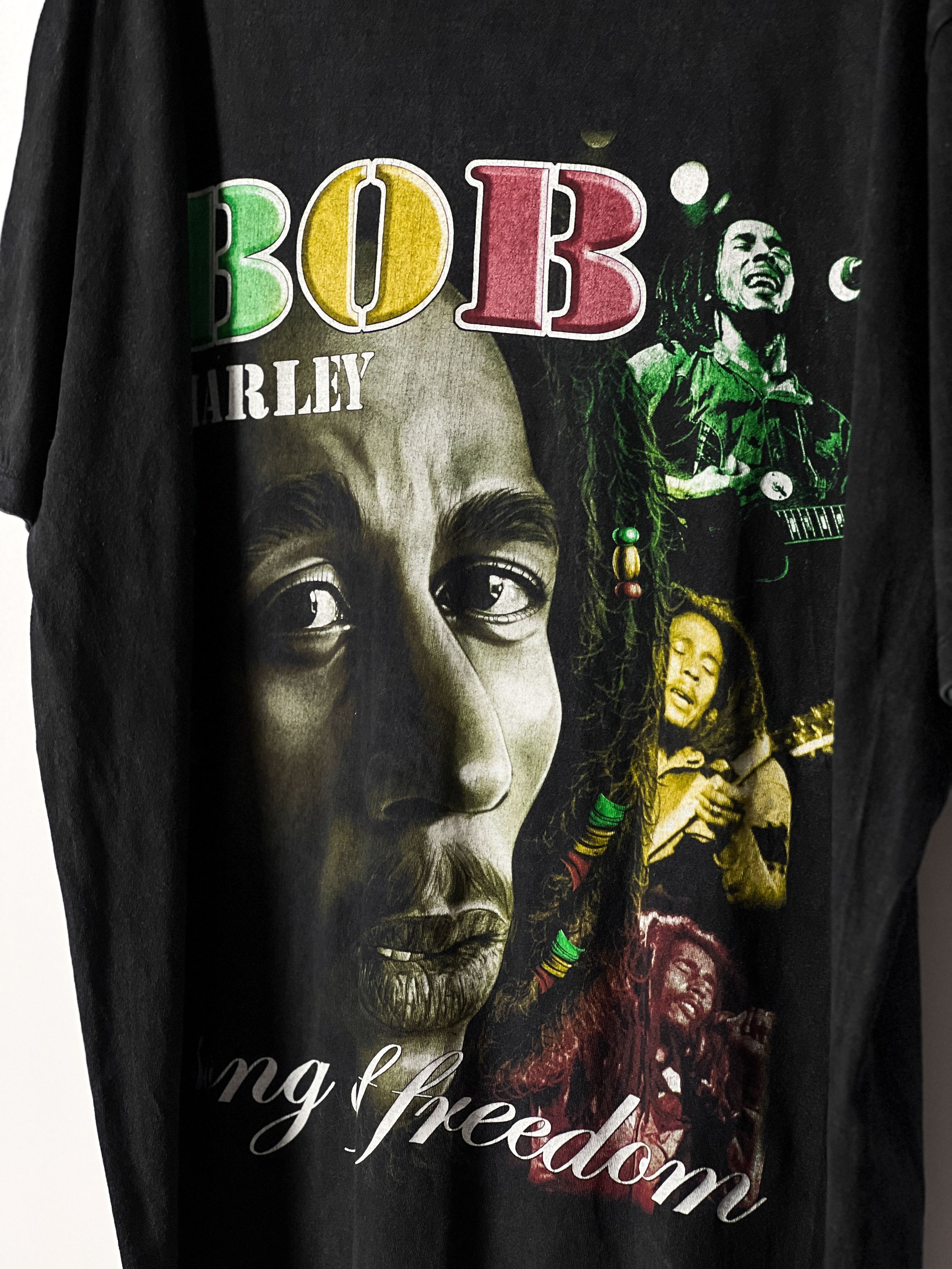 Vintage Rock@Tees x Bob Marley Vintage Men`s t-Shirt Size US XXL / EU 58 / 5 - 10 Thumbnail