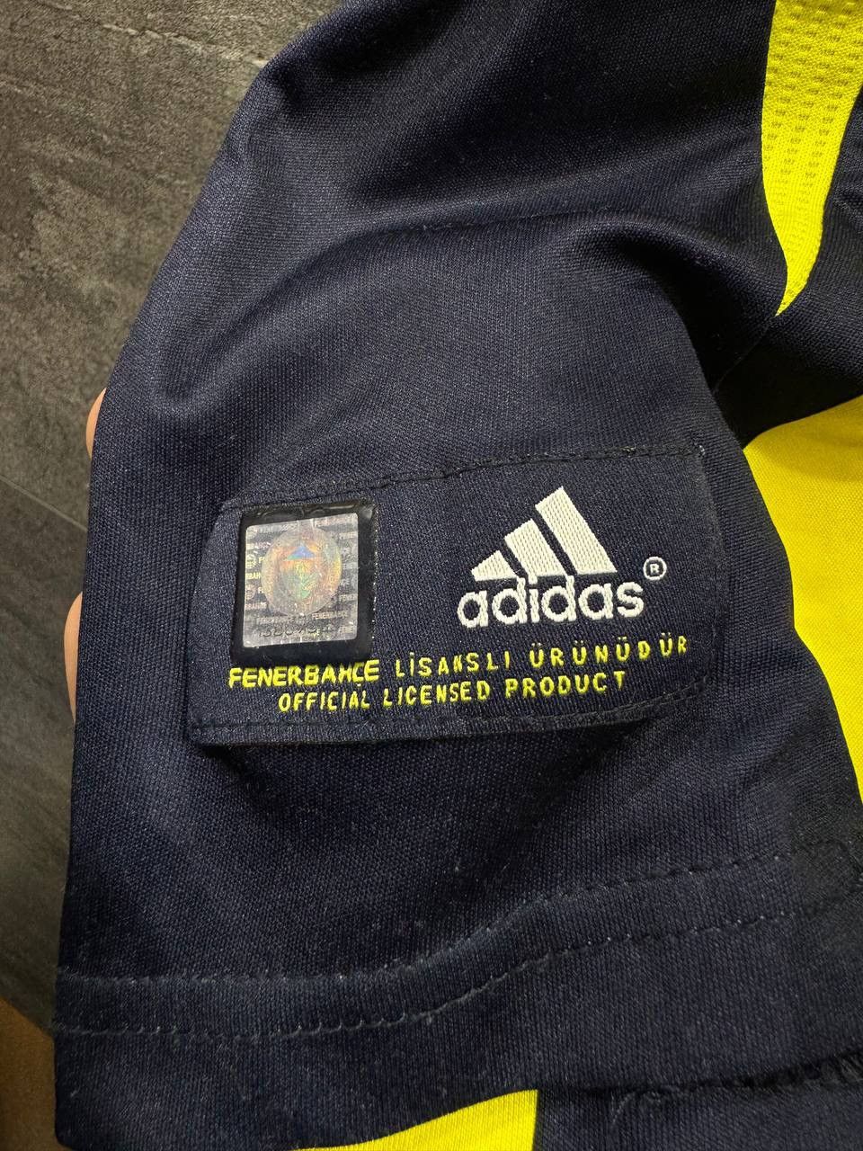Vintage 2007-08 Fenerbache Adidas Home Turkey Football Shirt Avea Size US S / EU 44-46 / 1 - 6 Thumbnail