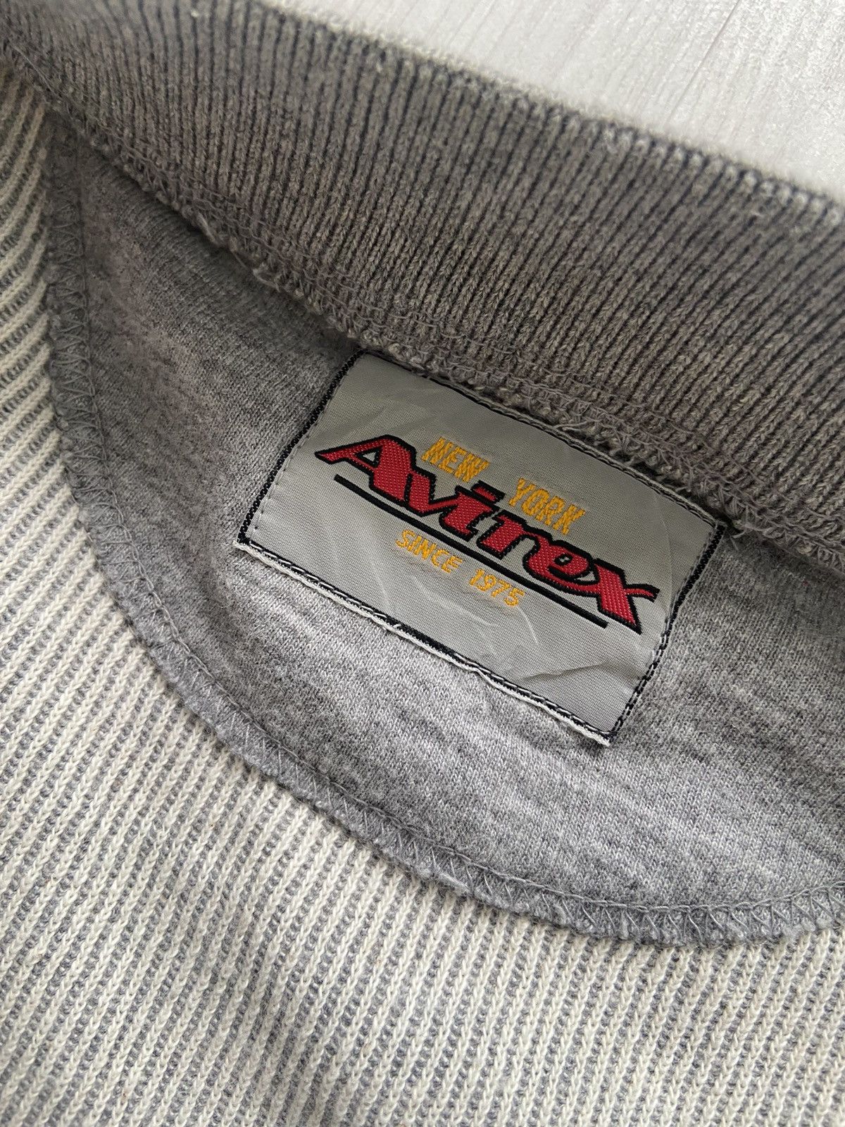 Avirex Vintage Avirex NY Embroidery Varsity Short Sleeve Jacket Size US XL / EU 56 / 4 - 9 Thumbnail