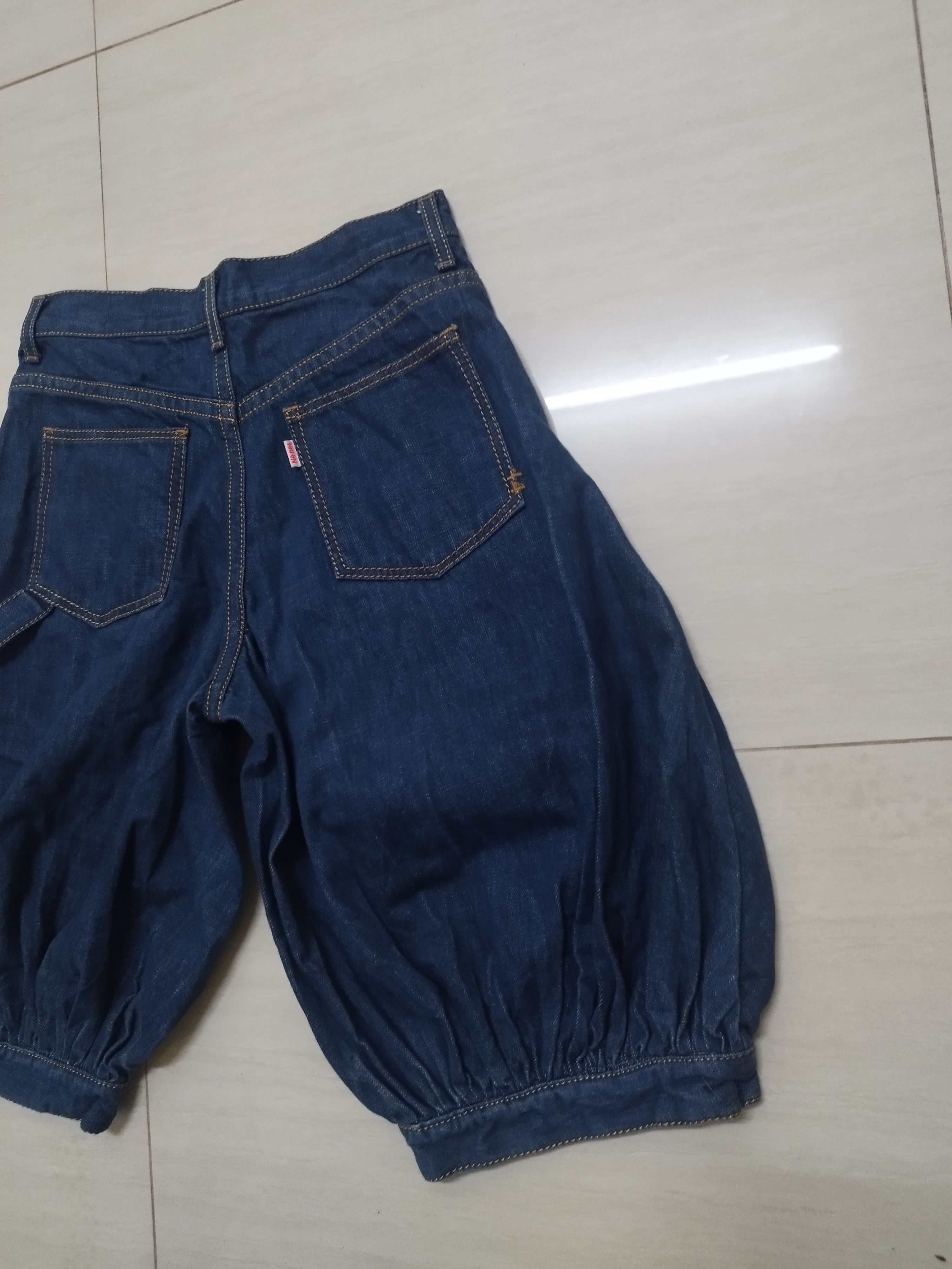 Issey Miyake Ne-net issey miyake short ballon Denim pants Size US 30 / EU 46 - 7 Thumbnail