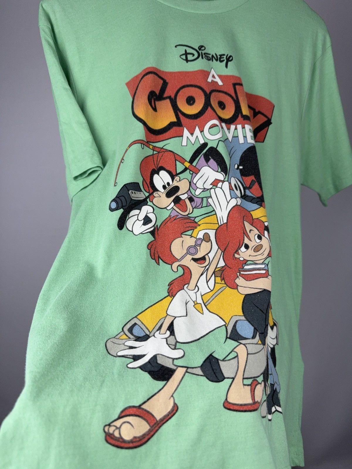 Disney 00s Disney A Goofy Movie Nostalgia Cartoon Graphic T-Shirt Size US M / EU 48-50 / 2 - 2 Thumbnail