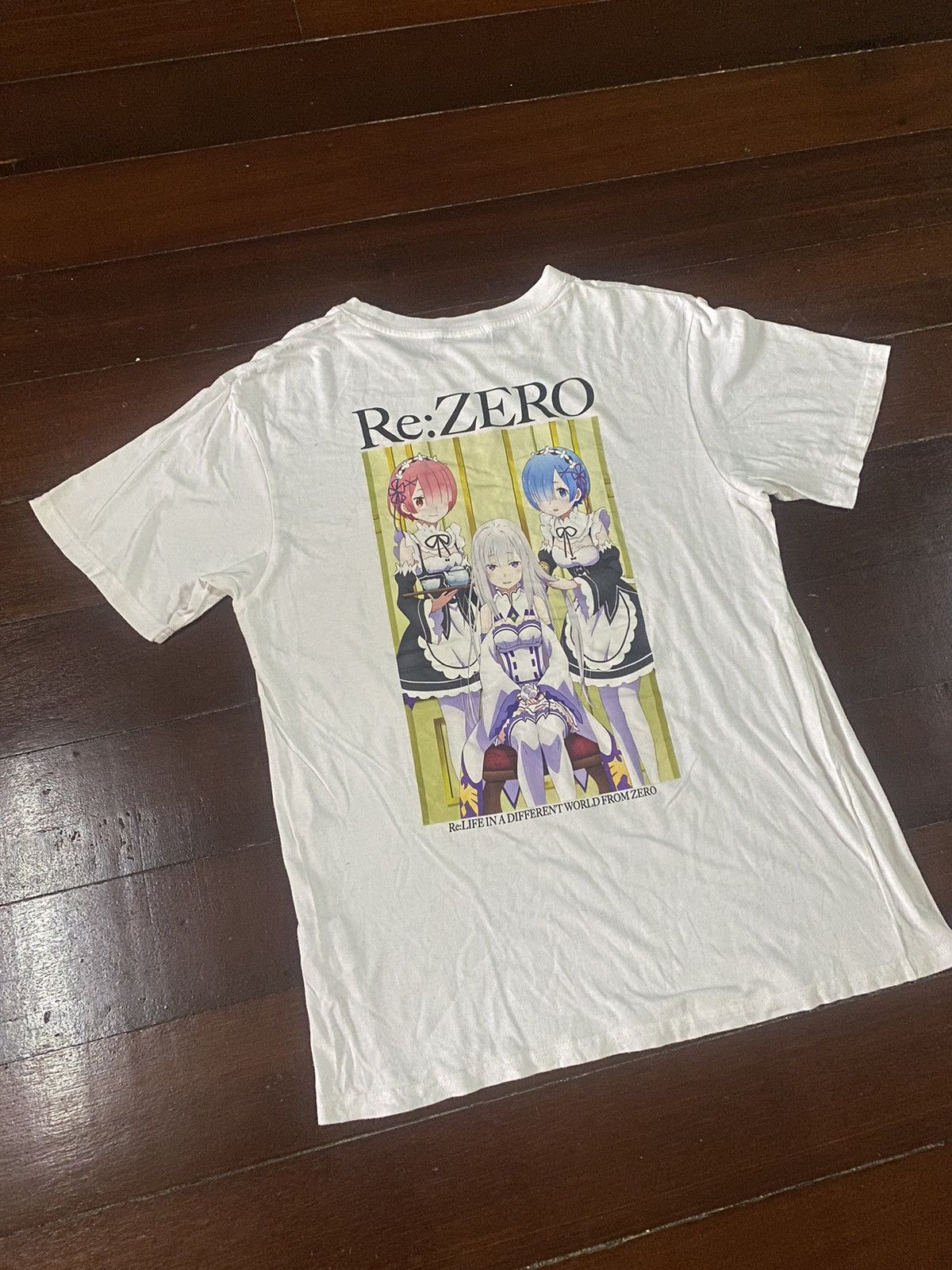 Anime × Cartoon Network Rare vintage RE:ZERO different world from zero anime manga Size US L / EU 52-54 / 3 - 4 Thumbnail