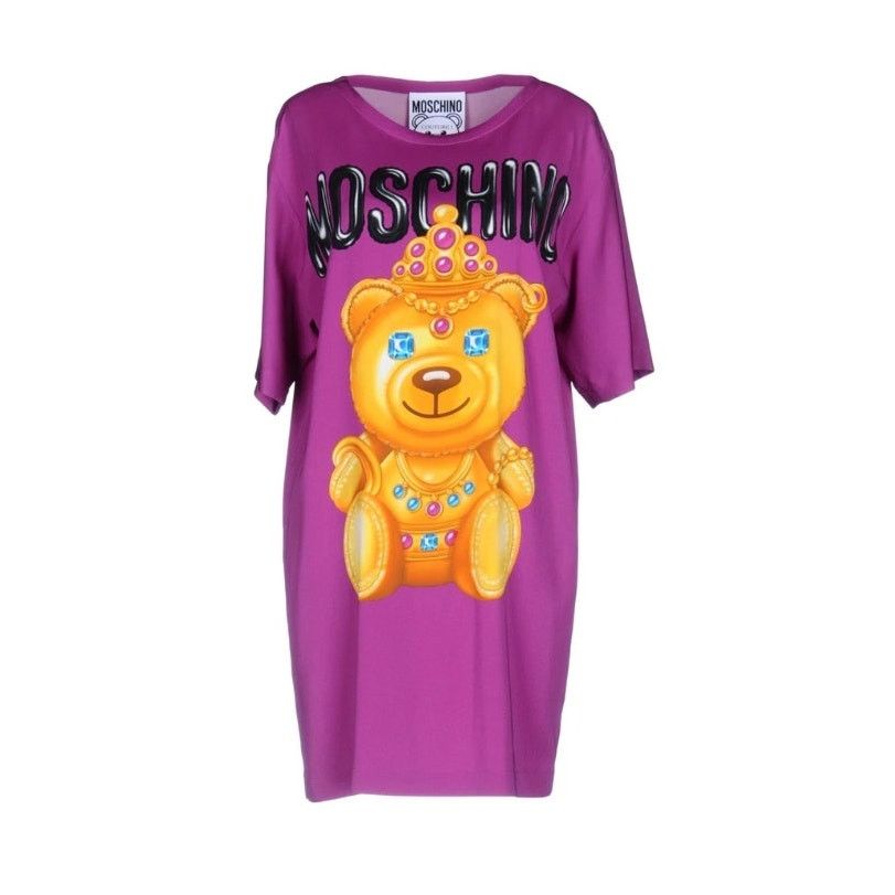 Moschino SS17 Moschino Couture Jeremy Scott Crowned Teddy Bear Dress Size S / US 4 / IT 40 - 10 Thumbnail