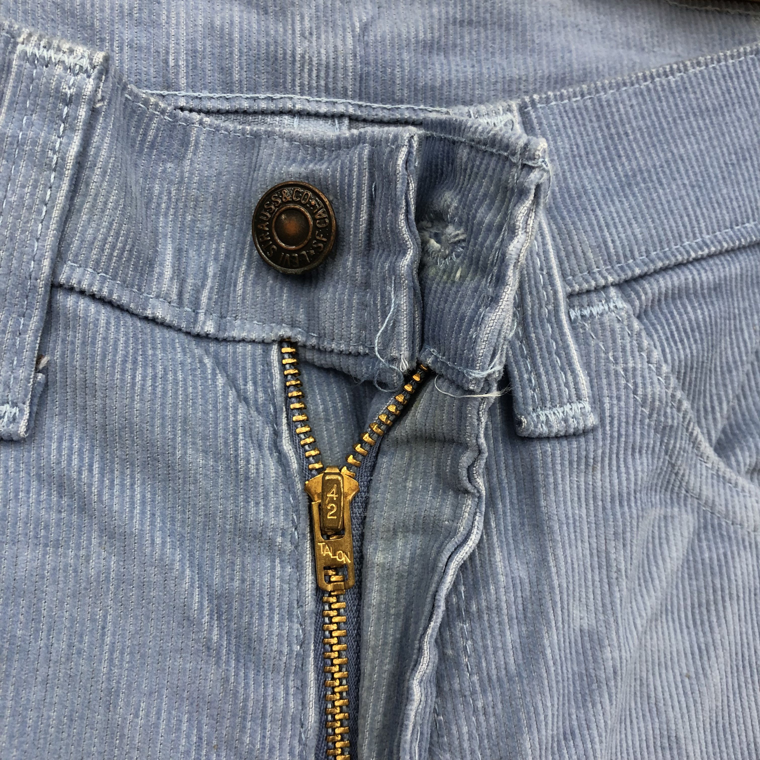 Levi's Vintage 70s Levis 569 Corduroy Jeans Levi's Whitetab Denim Size 28" / US 6 / IT 42 - 8 Thumbnail