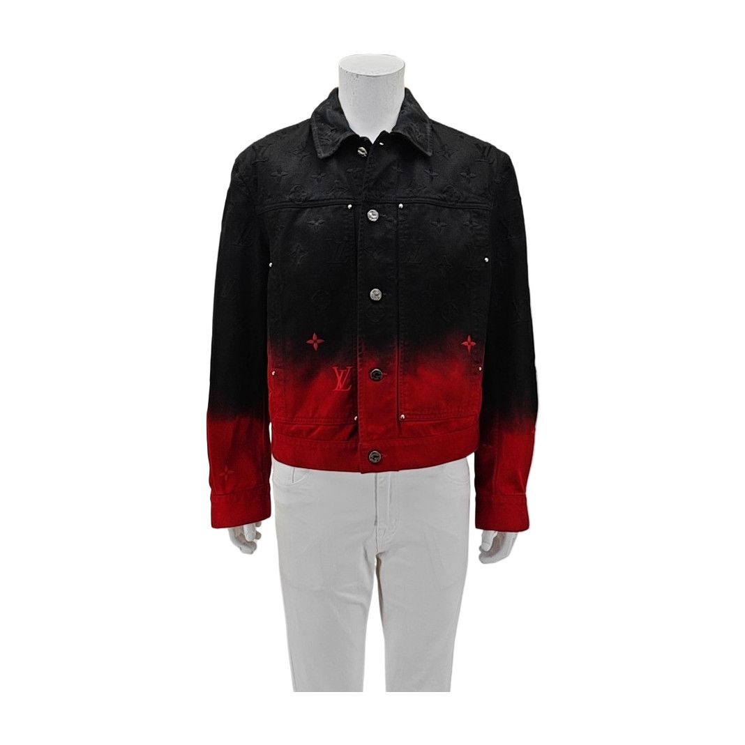 Louis Vuitton Louis Vuitton Monogram Ombre Denim Jacket Size L Size US L / EU 52-54 / 3 - 1 Thumbnail